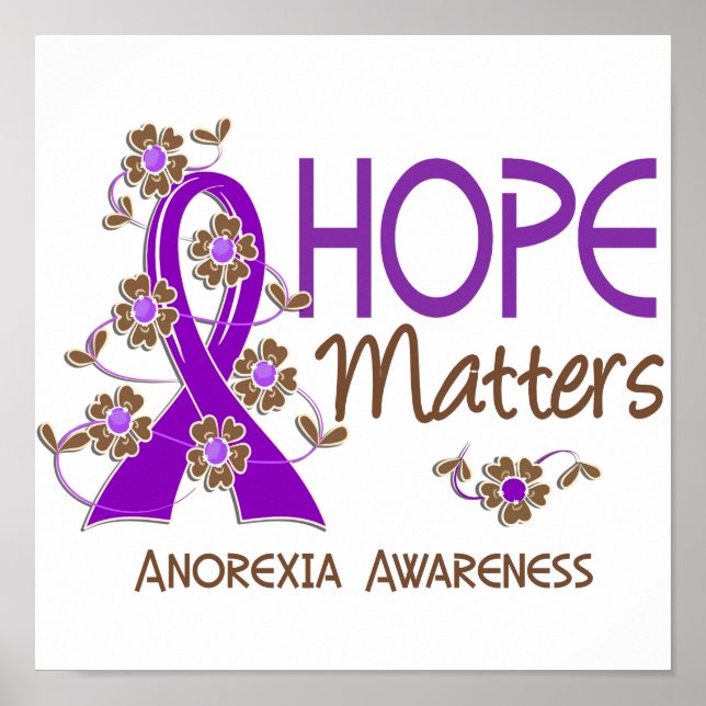Hope Matters 3 Anorexia Poster (Front)