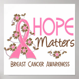 Hope Matters 3 Breast Cancer Poster