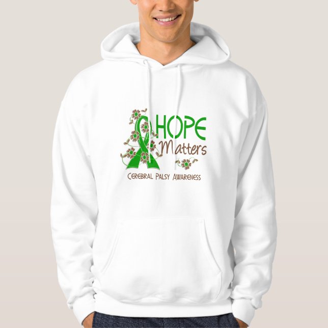 Hope Matters 3 Cerebral Palsy Hoodie (Front)