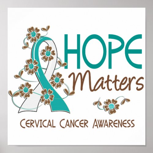 Hope Matters 3 Cervical Cancer Poster