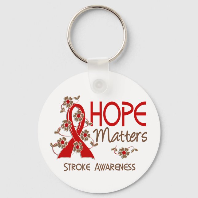 Hope Matters 3 Stroke Keychain (Front)