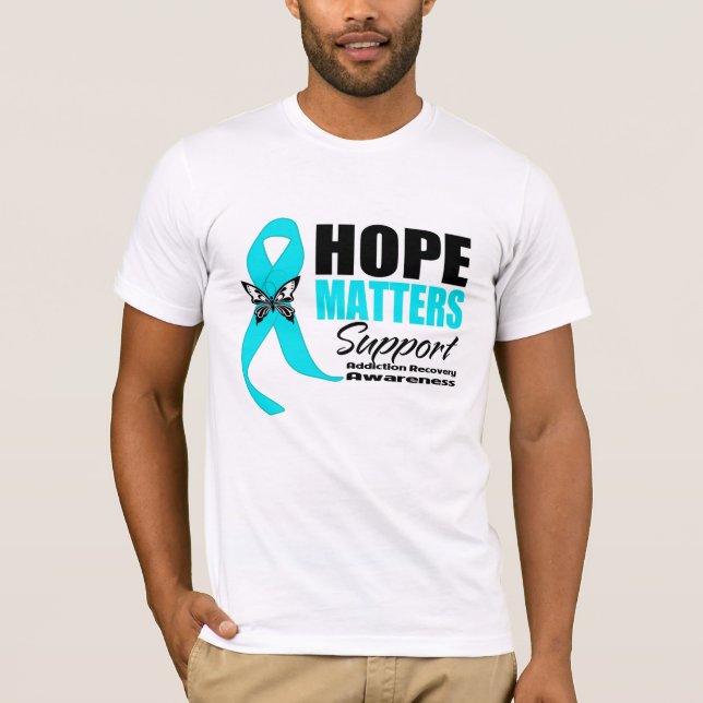 Hope Matters Addiction Recovery T-Shirt (Front)
