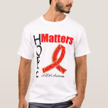 Hope Matters AIDS Awareness (Jeweled Ribbon) T-Shirt