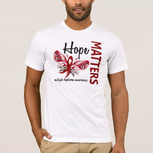 Hope Matters Butterfly Multiple Myeloma T-Shirt
