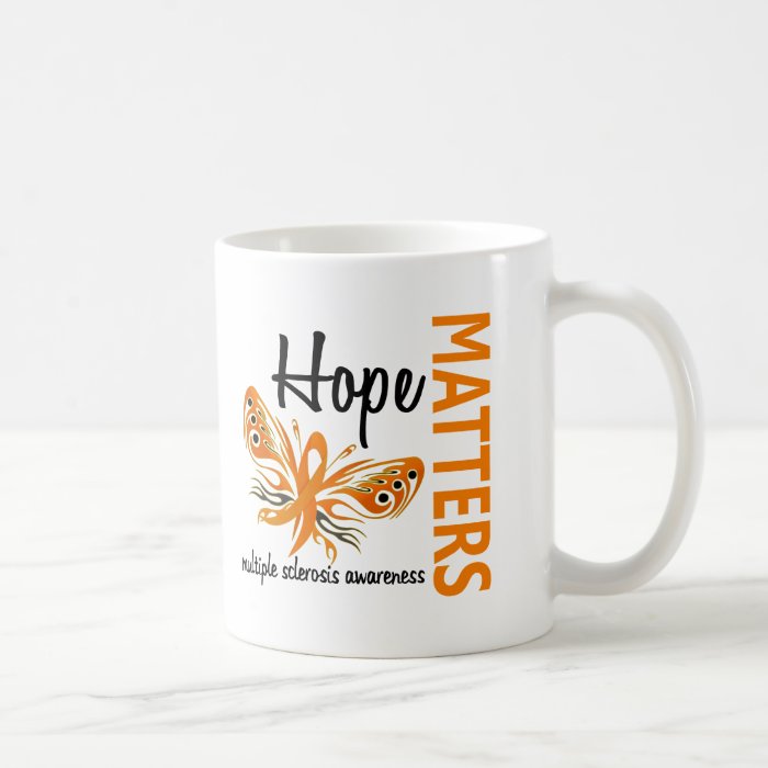 Hope Matters Butterfly Multiple Sclerosis Mugs