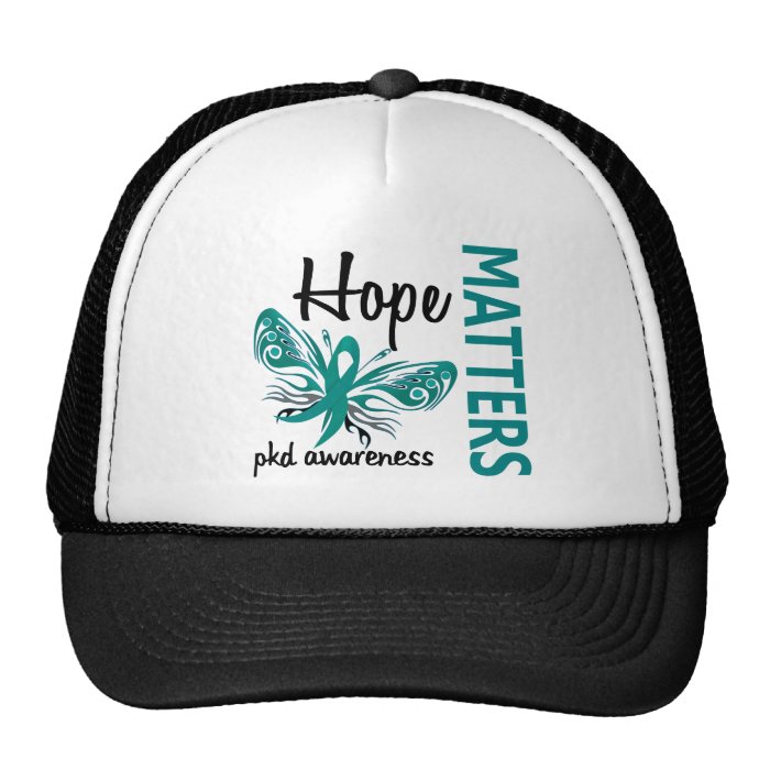 Hope Matters Butterfly PKD Trucker Hats