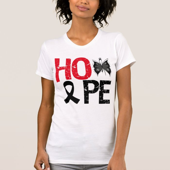 Hope Melanoma Awareness T shirts