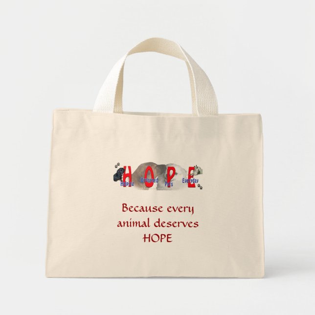 HOPE MINI TOTE BAG (Front)