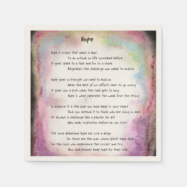 Hope Napkins (Front)