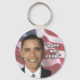 Hope not Fear Obama Swag Keychain