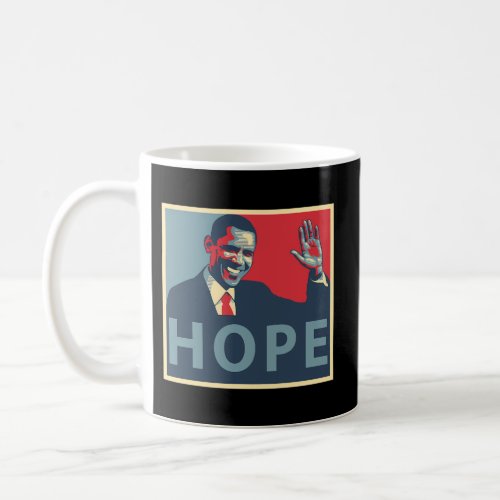 Hope Obama 44 President Coffee Mug