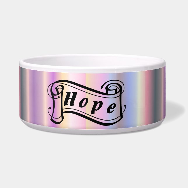HOPE on Rainbow Bowl (Front)