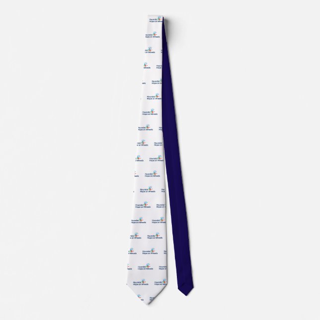 Hope On Wheels Logo T-Shirt Neck Tie (Front)