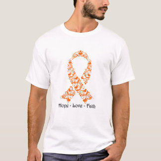 Hope Orange Awareness Ribbon T-Shirt