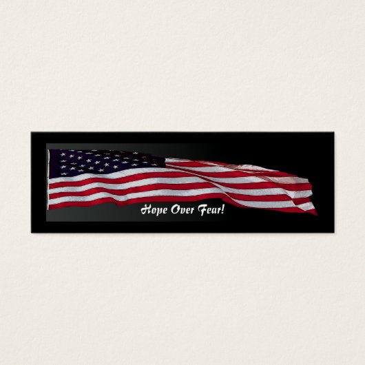 "Hope Over Fear!" Bookmark (Front)