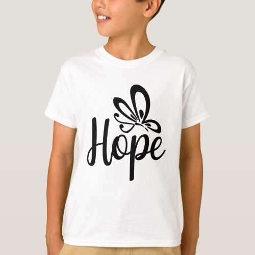 Hope Pink Ribbon T_Shirt