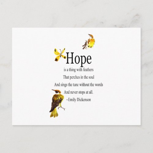 Hope Postcard