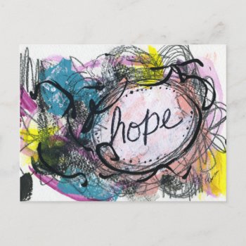 Hope Postcard by KaliParsons at Zazzle