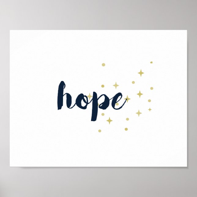 Hope Poster - White (Front)