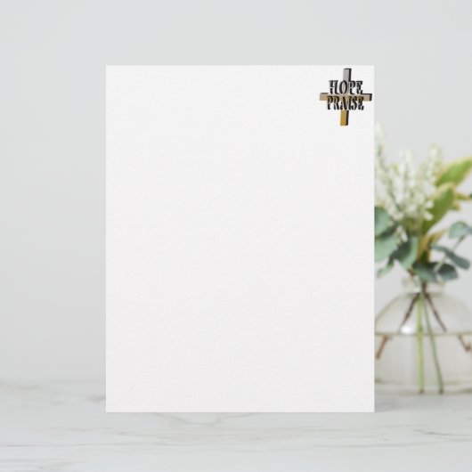 Hope Praise Letterhead (Standing Front)