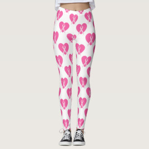 Hope Pray Fight (Breast Cancer Awareness) Leggings