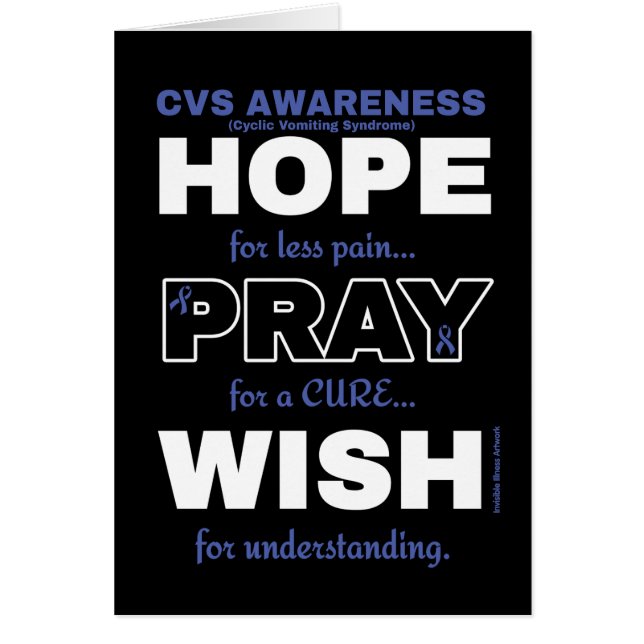 Hope Pray Wish...CVS Cards (Front)