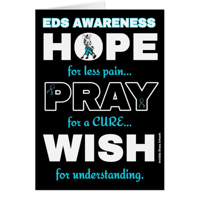 Hope Pray Wish...EDS Cards (Front)