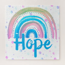 Hope Rainbow With Spirals