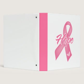 Hope Ribbon - Breast Cancer Binder