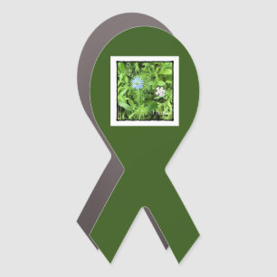 Hope Ribbon Car Magnet