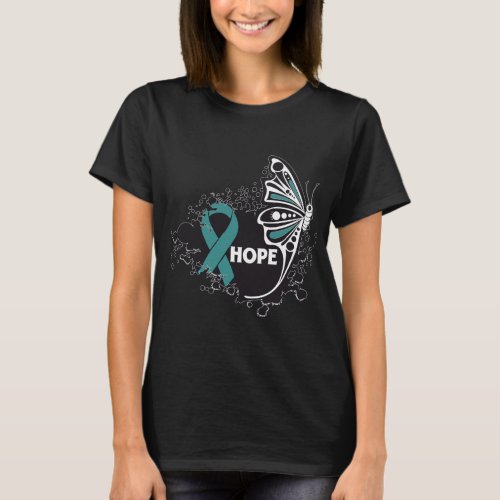 Hope Scleroderma Butterfly T_Shirt