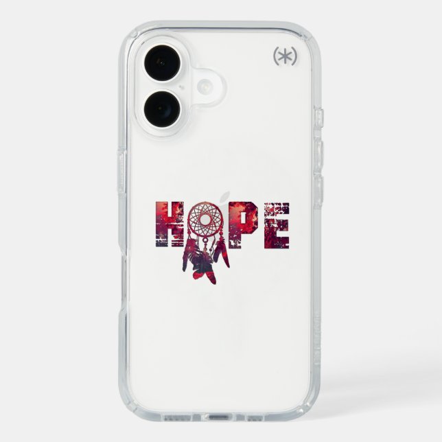 Hope Speck iPhone Case (Front)