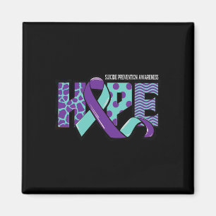 Hope Suicide Prevention Awareness Mental Health Me Magnet