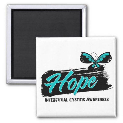 Hope Tattoo Butterfly Interstitial Cystitis Magnet