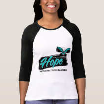 Hope Tattoo Butterfly Interstitial Cystitis T-Shirt