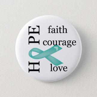 Hope (Teal) Pinback Button