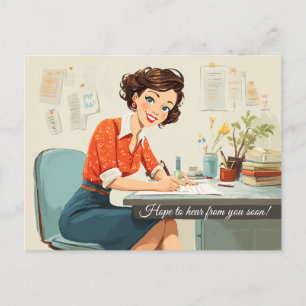 Hope to hear from you soon! postcard