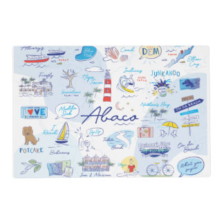 Hope Town ABC Place Mat