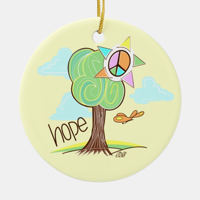 Hope Tree Ornament (Front)