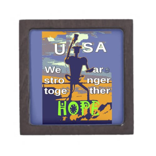 Hope USA We are Stronger Together Inspirational  Gift Box