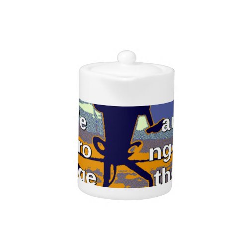 Hope USA We are Stronger Together Inspirational  Teapot