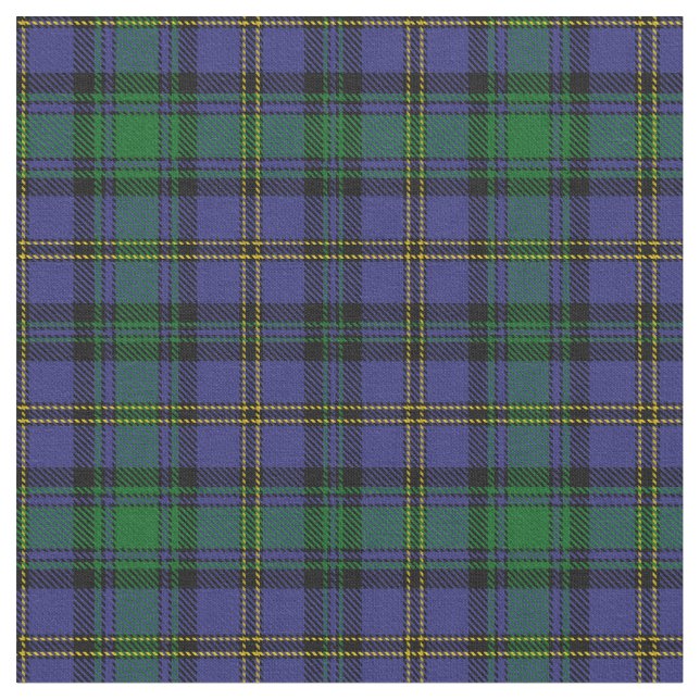 Hope-Vere Clan Tartan Fabric (Close Up)