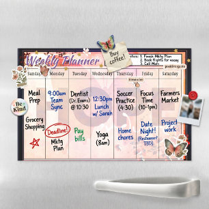 Hope weekly planner magnetic dry erase sheet
