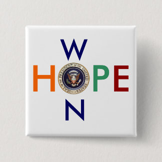 HOPE WON BUTTON - Customized - Customized