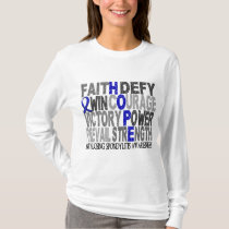 Hope Word Collage Ankylosing Spondylitis T-Shirt