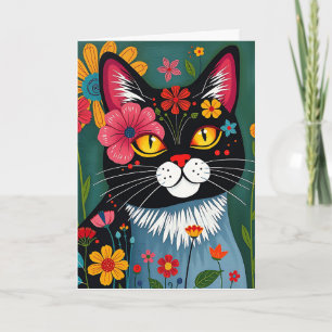 Hope You are Feline Better Get Well Card