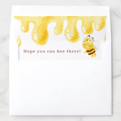 Hope You Can Bee There Envelope Liner