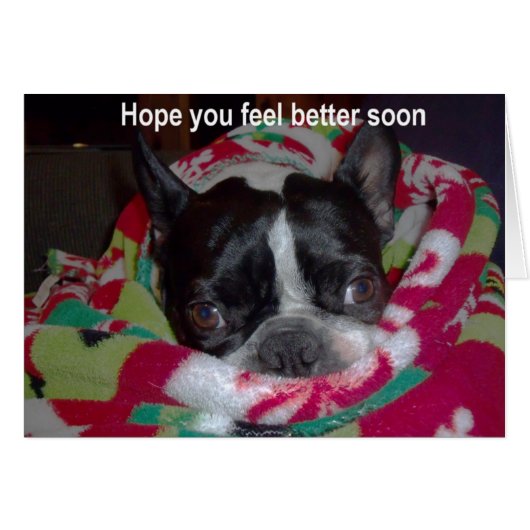 Hope you feel better soon (Front Horizontal)