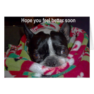 Hope you feel better soon cards