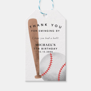 Editable Baseball Team Party Favor Tags Personalizedjersey 